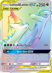 Latias & Latios GX - 190/181 - Secret Rare